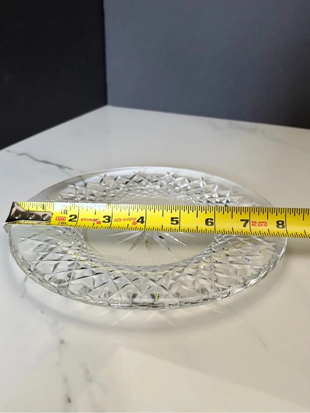 Waterford Crystal alana plate